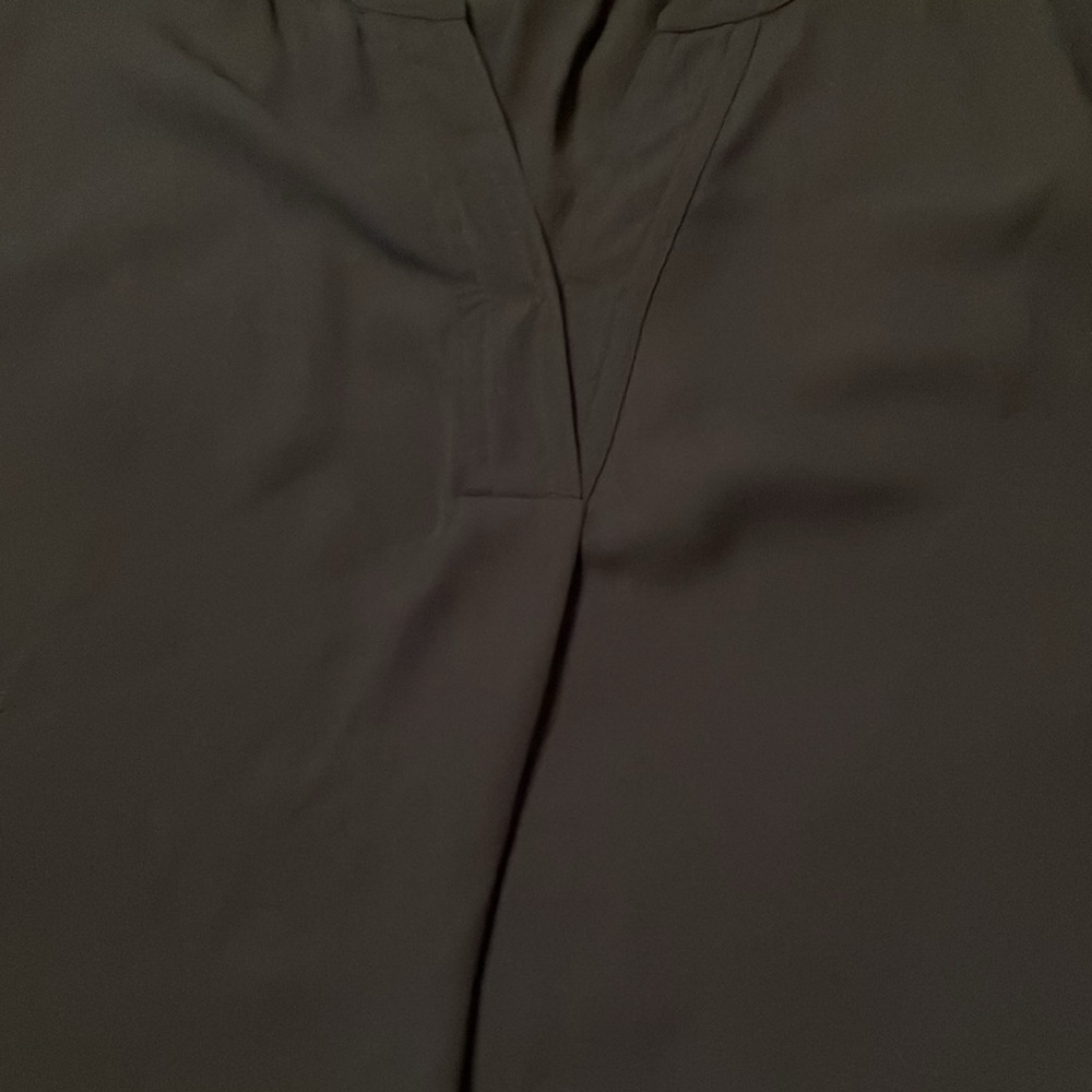 Van Heusen Dark Navy Blue Cap Sleeve Blouse - Picture 8 of 10